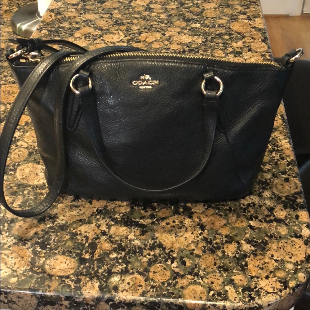 Coach Pebble Leather Kelsey bag